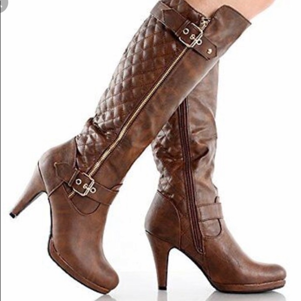 West BLVD Boston Riding Boots NEW 5.5